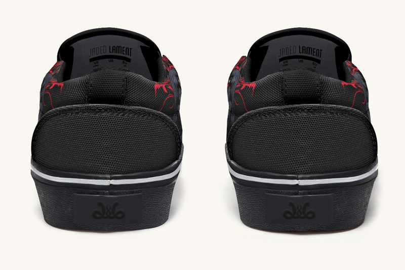 The Raven Slip On Shoes - Jaded Lament