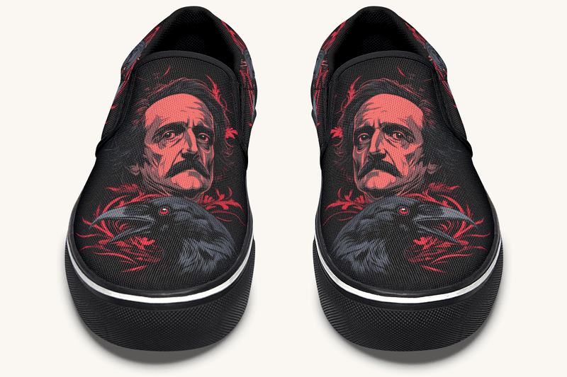 The Raven Slip On Shoes - Jaded Lament
