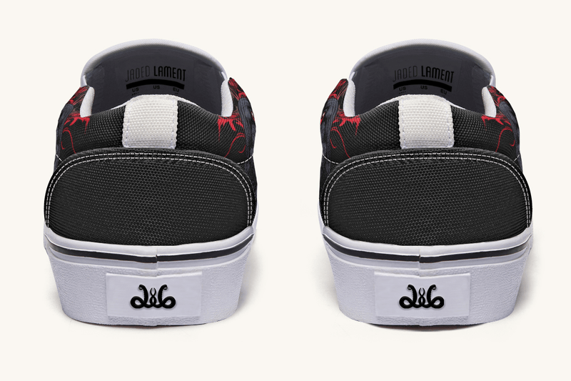 The Raven Slip On Shoes - Jaded Lament