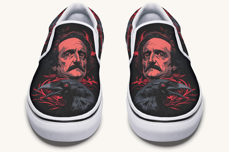 The Raven Slip On Shoes - Jaded Lament