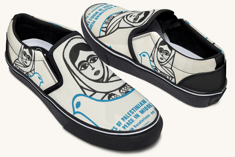The Watching Woman Slip On Shoes - Jaded Lament