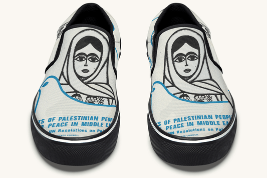 The Watching Woman Slip On Shoes - Jaded Lament