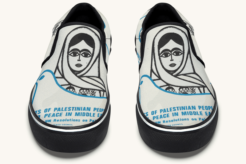 The Watching Woman Slip On Shoes - Jaded Lament