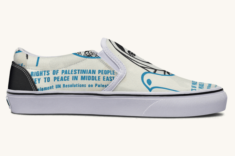 The Watching Woman Slip On Shoes - Jaded Lament