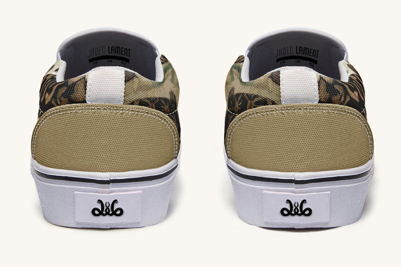 Turtle Time Vivid Slip On Shoes - Jaded Lament