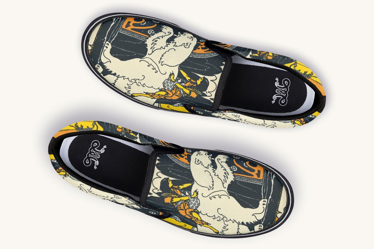 West of the Sun East of the Moon Slip On Shoes - Jaded Lament