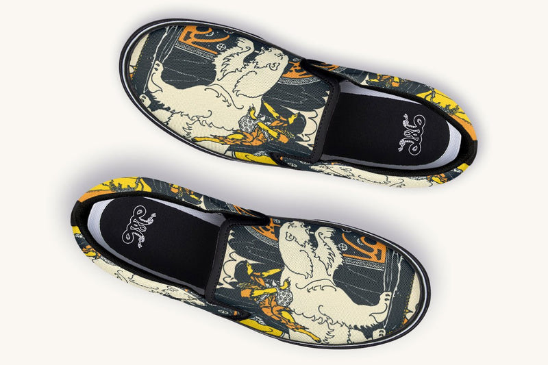 West of the Sun East of the Moon Slip On Shoes - Jaded Lament