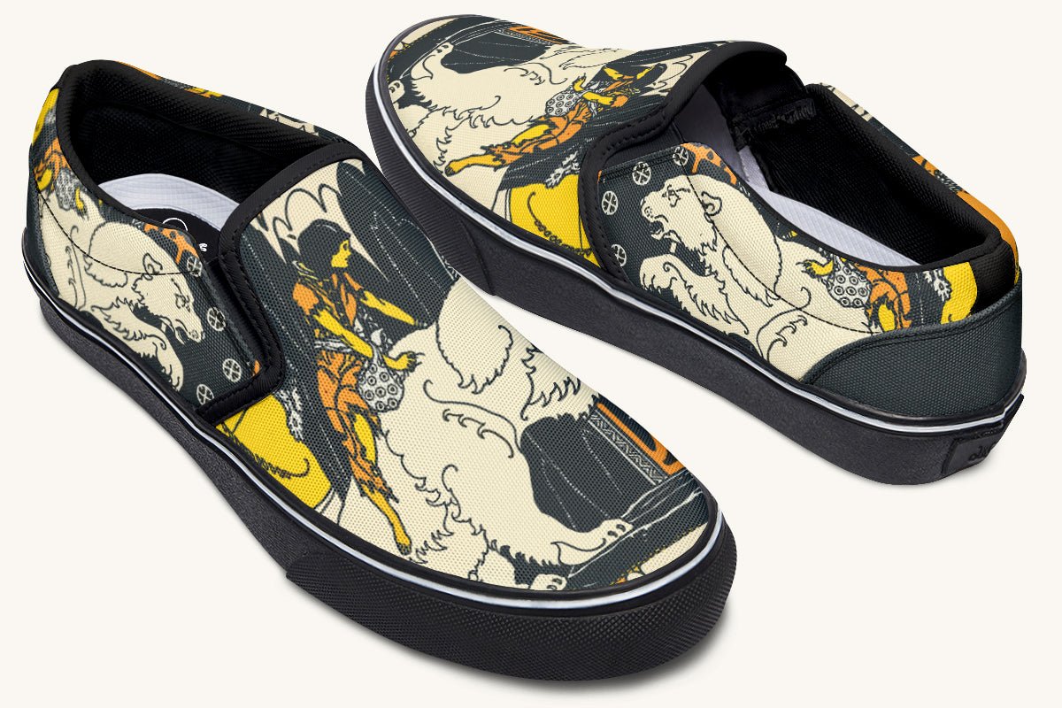 West of the Sun East of the Moon Slip On Shoes - Jaded Lament