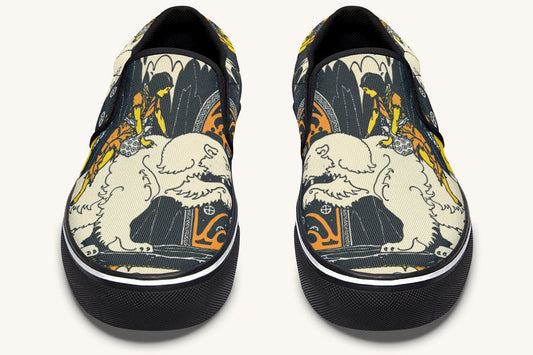 West of the Sun East of the Moon Slip On Shoes - Jaded Lament