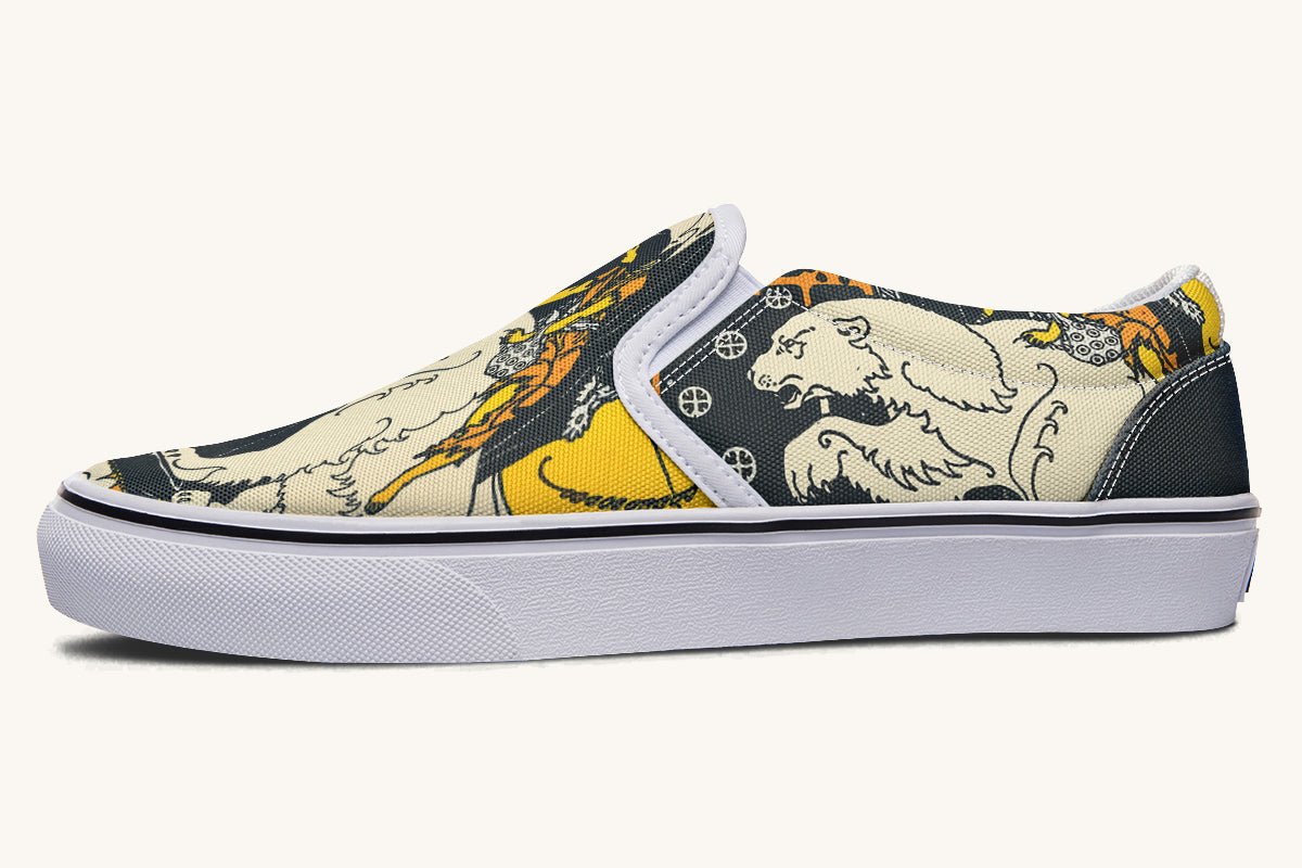 West of the Sun East of the Moon Slip On Shoes - Jaded Lament