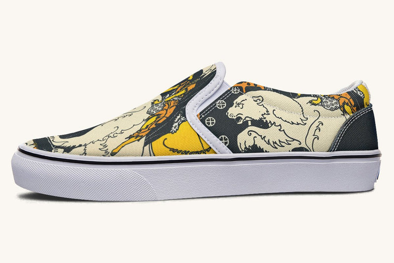 West of the Sun East of the Moon Slip On Shoes - Jaded Lament