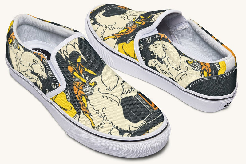 West of the Sun East of the Moon Slip On Shoes - Jaded Lament