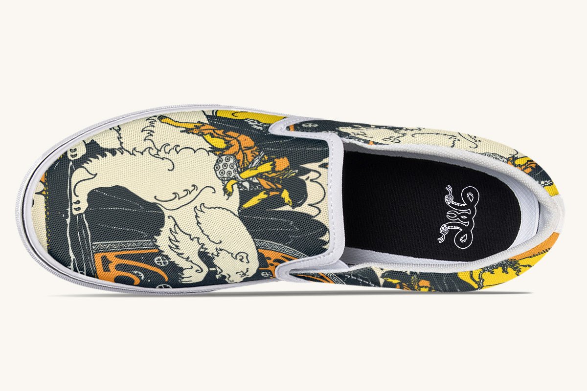 West of the Sun East of the Moon Slip On Shoes - Jaded Lament