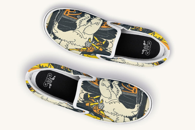 West of the Sun East of the Moon Slip On Shoes - Jaded Lament