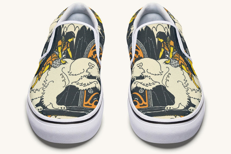 West of the Sun East of the Moon Slip On Shoes - Jaded Lament