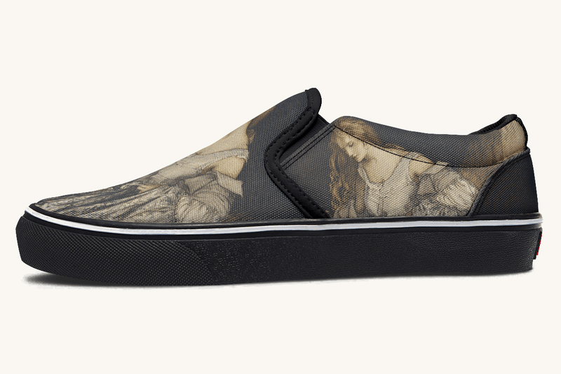 Where The Stars Touched Her Hem Slip On Shoes - Jaded Lament