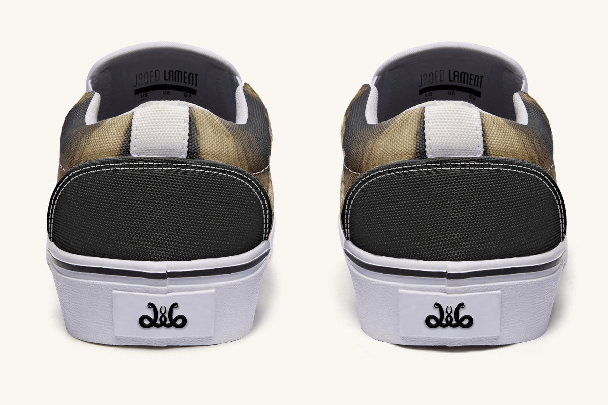 Where The Stars Touched Her Hem Slip On Shoes - Jaded Lament