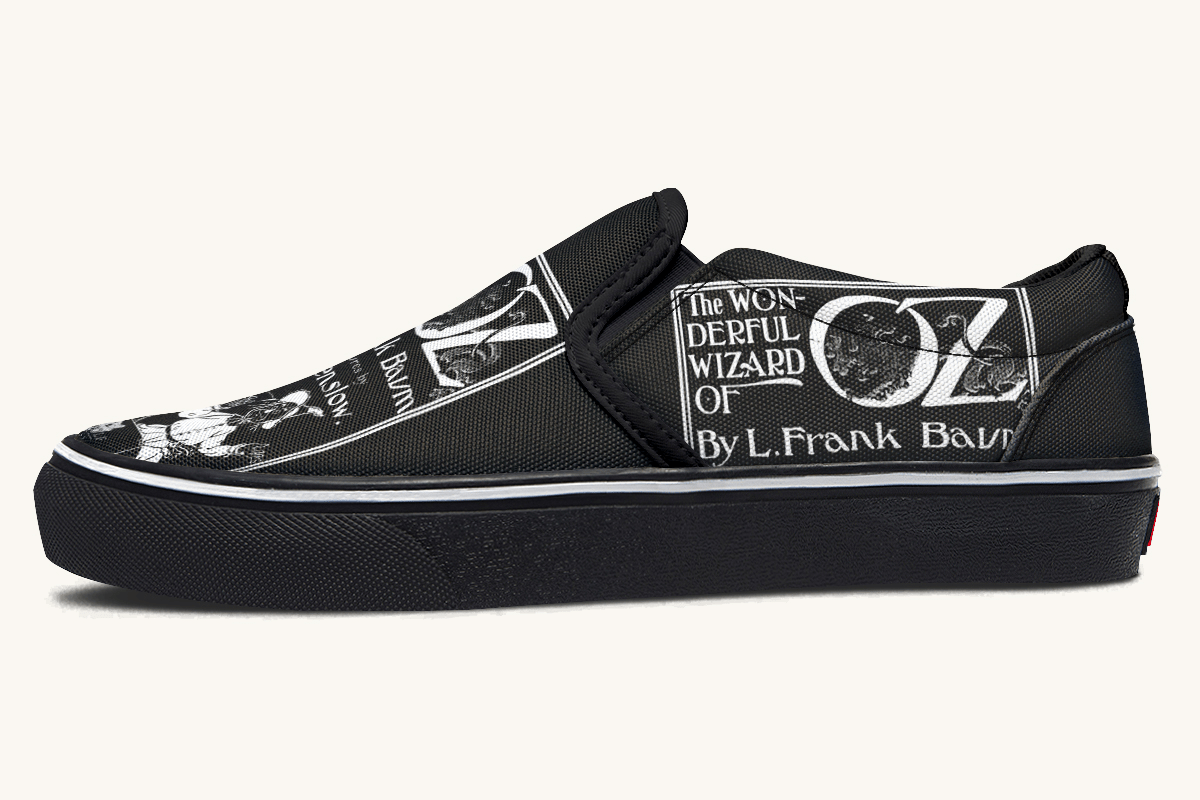 Wizard Of Oz Cover Slip On Shoes - Jaded Lament