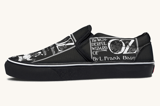 Wizard Of Oz Cover Slip On Shoes - Jaded Lament