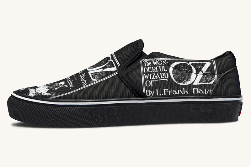 Wizard Of Oz Cover Slip On Shoes - Jaded Lament