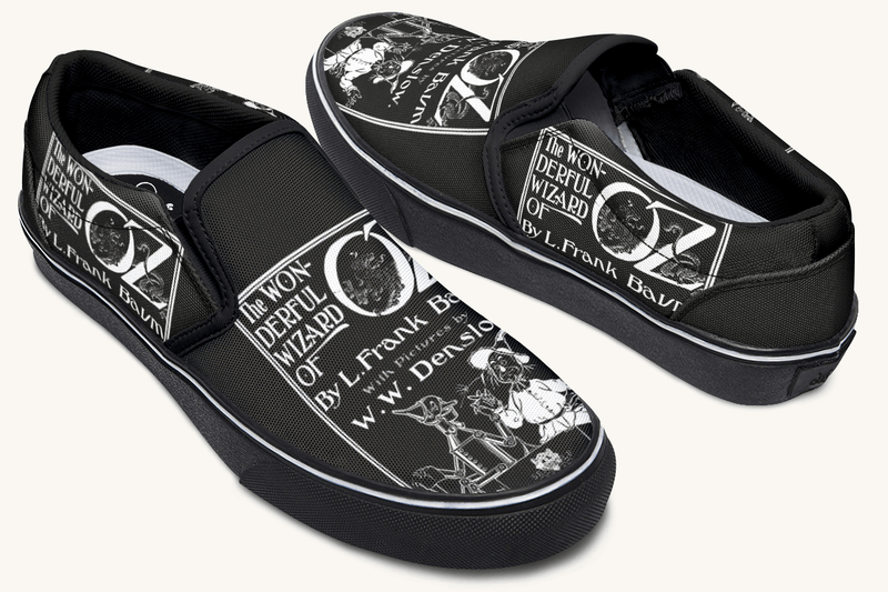 Wizard Of Oz Cover Slip On Shoes - Jaded Lament