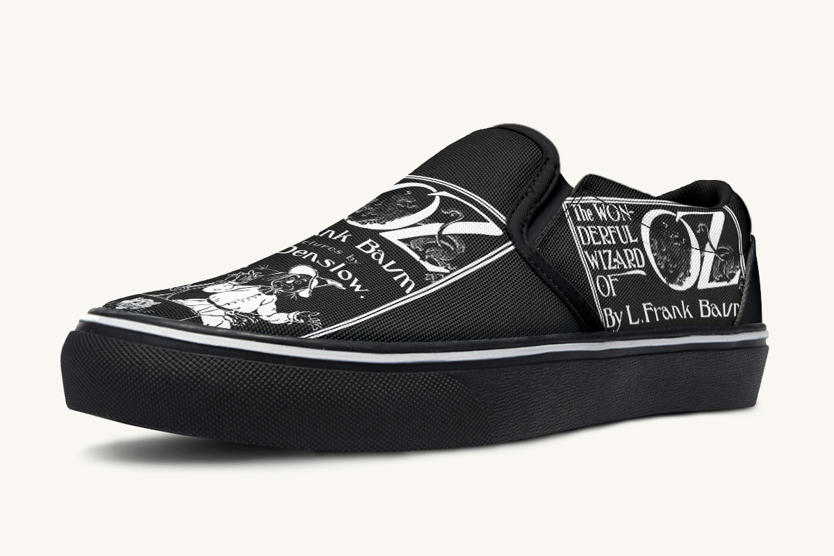Wizard Of Oz Cover Slip On Shoes - Jaded Lament