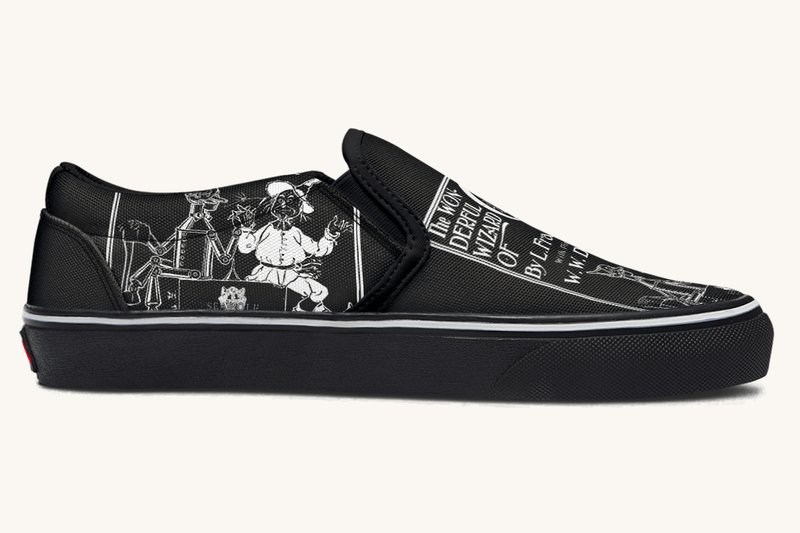 Wizard Of Oz Cover Slip On Shoes - Jaded Lament