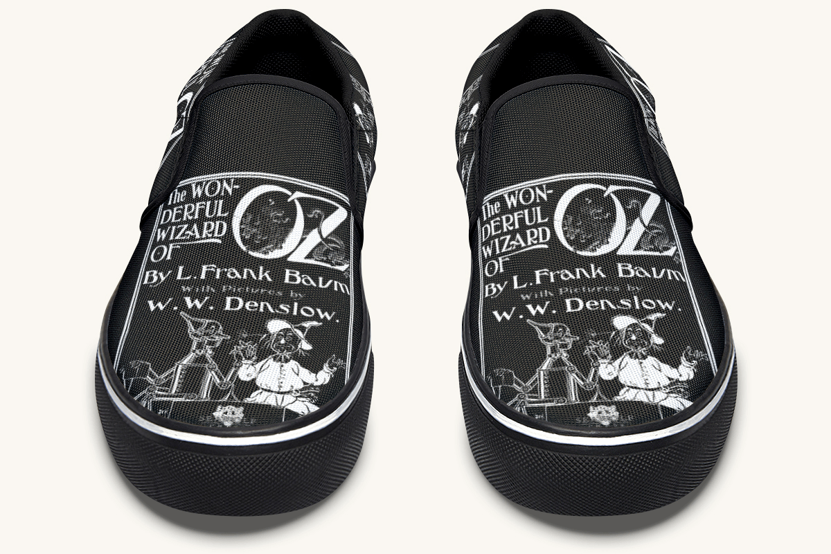 Wizard Of Oz Cover Slip On Shoes - Jaded Lament