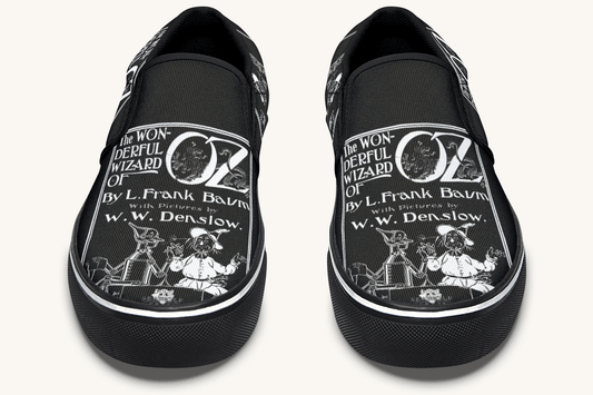 Wizard Of Oz Cover Slip On Shoes - Jaded Lament