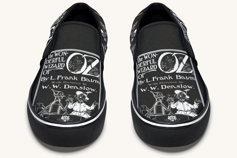 Wizard Of Oz Cover Slip On Shoes - Jaded Lament