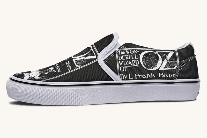 Wizard Of Oz Cover Slip On Shoes - Jaded Lament
