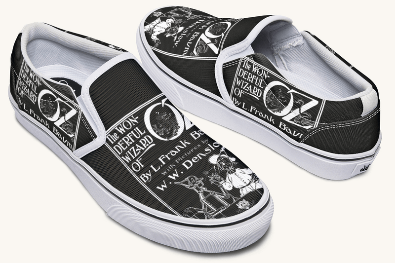 Wizard Of Oz Cover Slip On Shoes - Jaded Lament