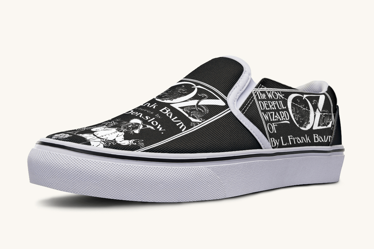 Wizard Of Oz Cover Slip On Shoes - Jaded Lament
