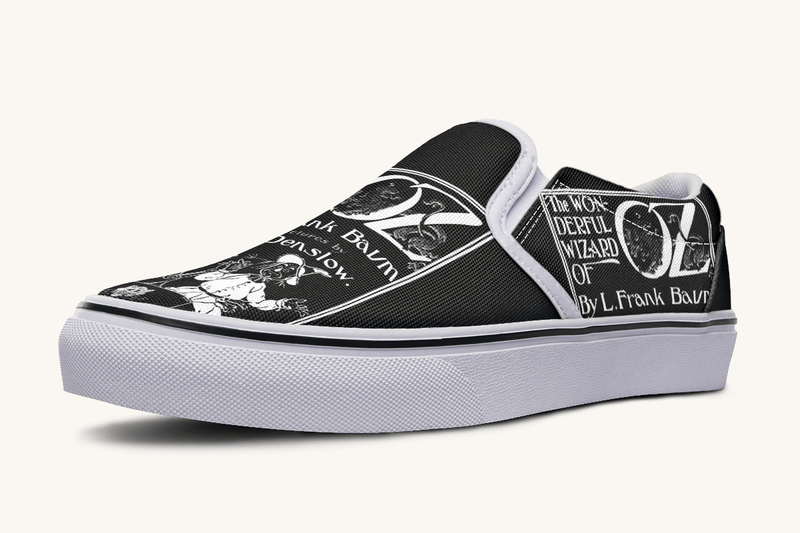 Wizard Of Oz Cover Slip On Shoes - Jaded Lament