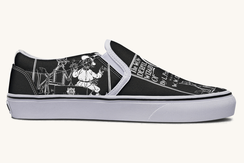 Wizard Of Oz Cover Slip On Shoes - Jaded Lament