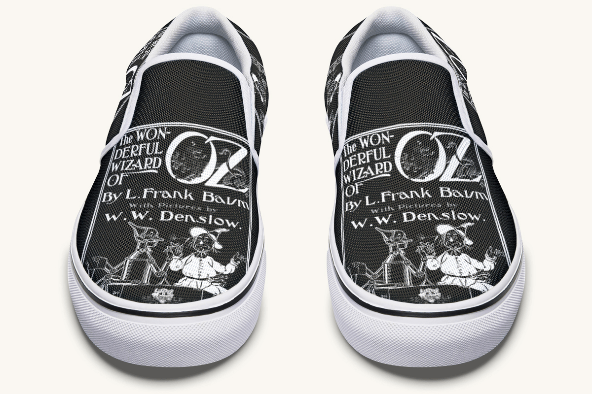 Wizard Of Oz Cover Slip On Shoes - Jaded Lament