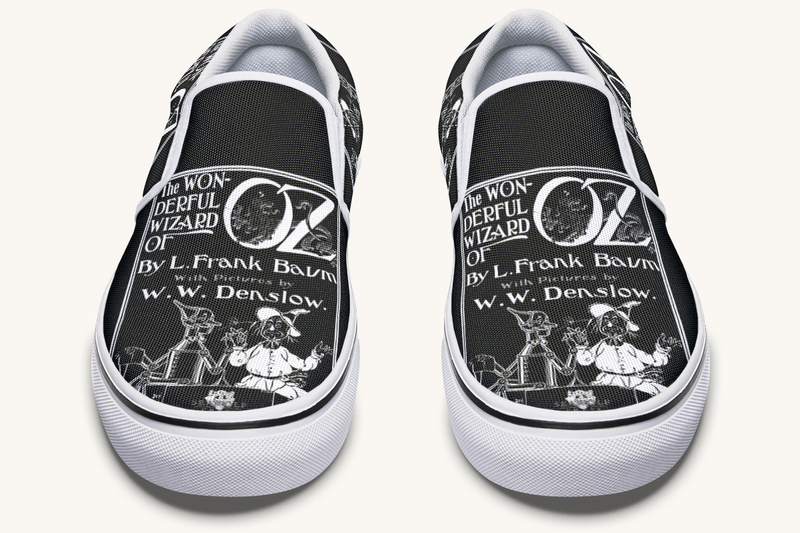 Wizard Of Oz Cover Slip On Shoes - Jaded Lament