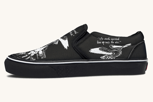 Stork and the Scarecrow Slip On Shoes - Jaded Lament
