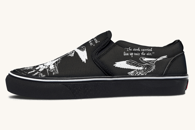 Stork and the Scarecrow Slip On Shoes - Jaded Lament