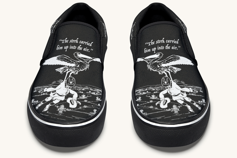 Stork and the Scarecrow Slip On Shoes - Jaded Lament