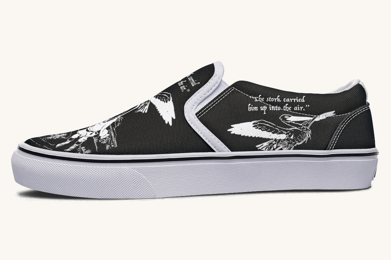 Stork and the Scarecrow Slip On Shoes - Jaded Lament
