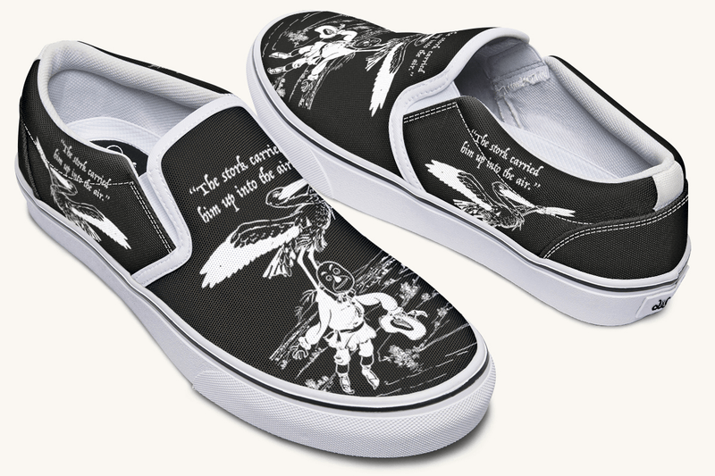 Stork and the Scarecrow Slip On Shoes - Jaded Lament