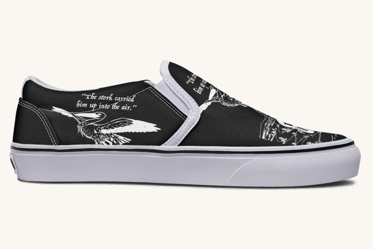 Stork and the Scarecrow Slip On Shoes - Jaded Lament
