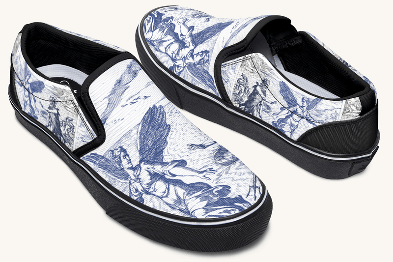 Wrath of Hera Slip On Shoes - Jaded Lament