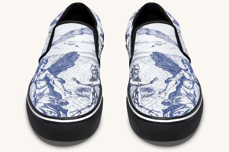 Wrath of Hera Slip On Shoes - Jaded Lament