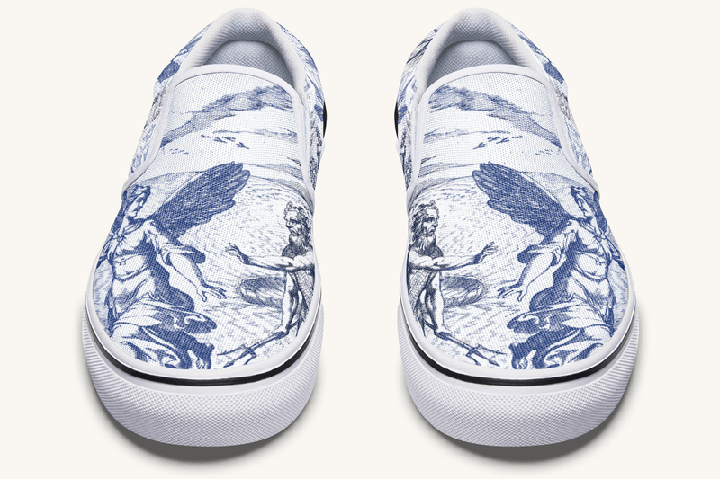 Wrath of Hera Slip On Shoes - Jaded Lament