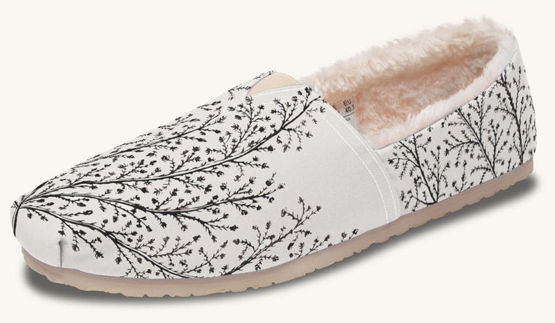 A Delicate Breath Bw Winter Casual Shoes - Jaded Lament