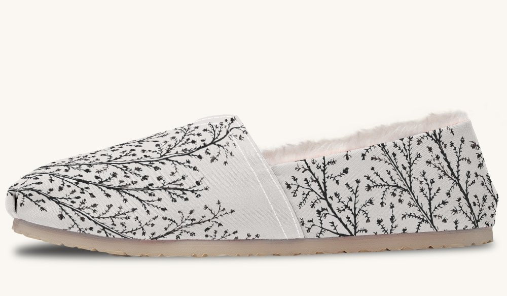 A Delicate Breath Bw Winter Casual Shoes - Jaded Lament
