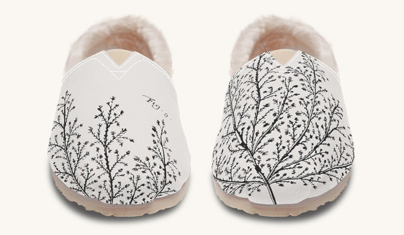 A Delicate Breath Bw Winter Casual Shoes - Jaded Lament