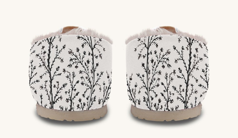 A Delicate Breath Bw Winter Casual Shoes - Jaded Lament